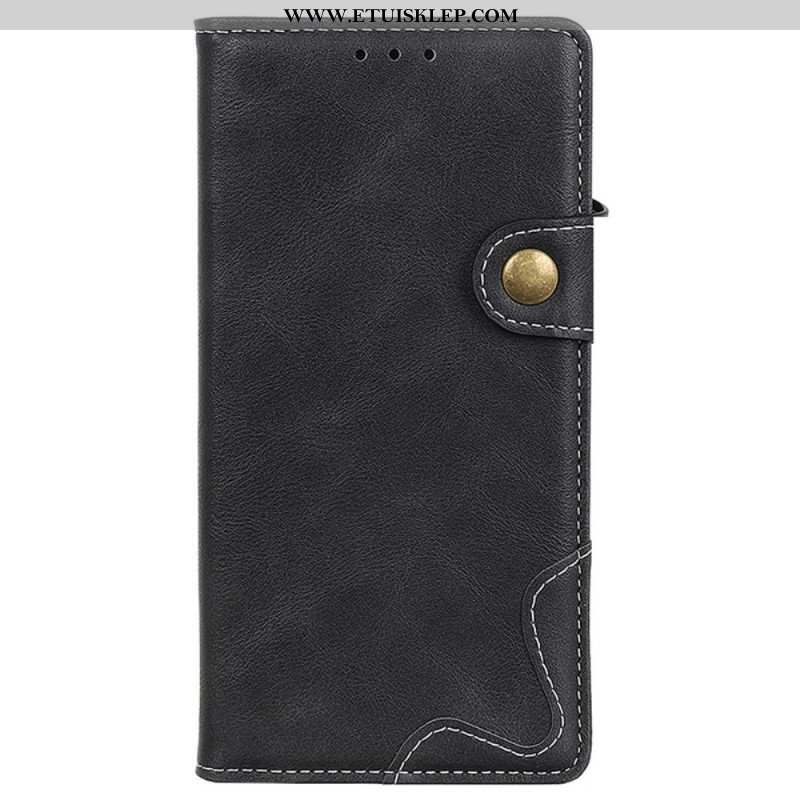 Etui Folio do Samsung Galaxy M33 5G Artystyczny Guzik